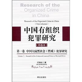 中国有组织犯罪研究封面图片