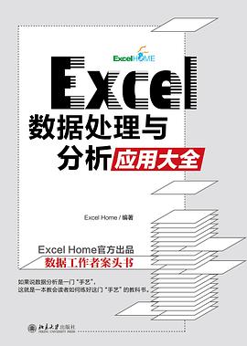 Excel数据处理与分析应用大全封面图片