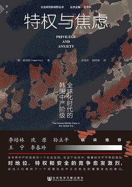 特权与焦虑封面图片